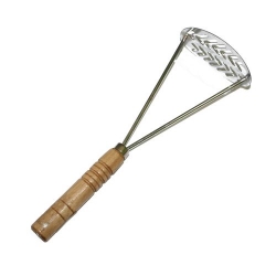 Картофелемялка  дерев. ручка 108-28-74